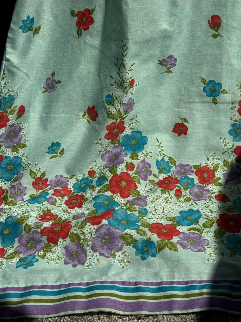 Vintage Handmade Floral Robe House Dress Cottagecore Prairie Maxi Dress